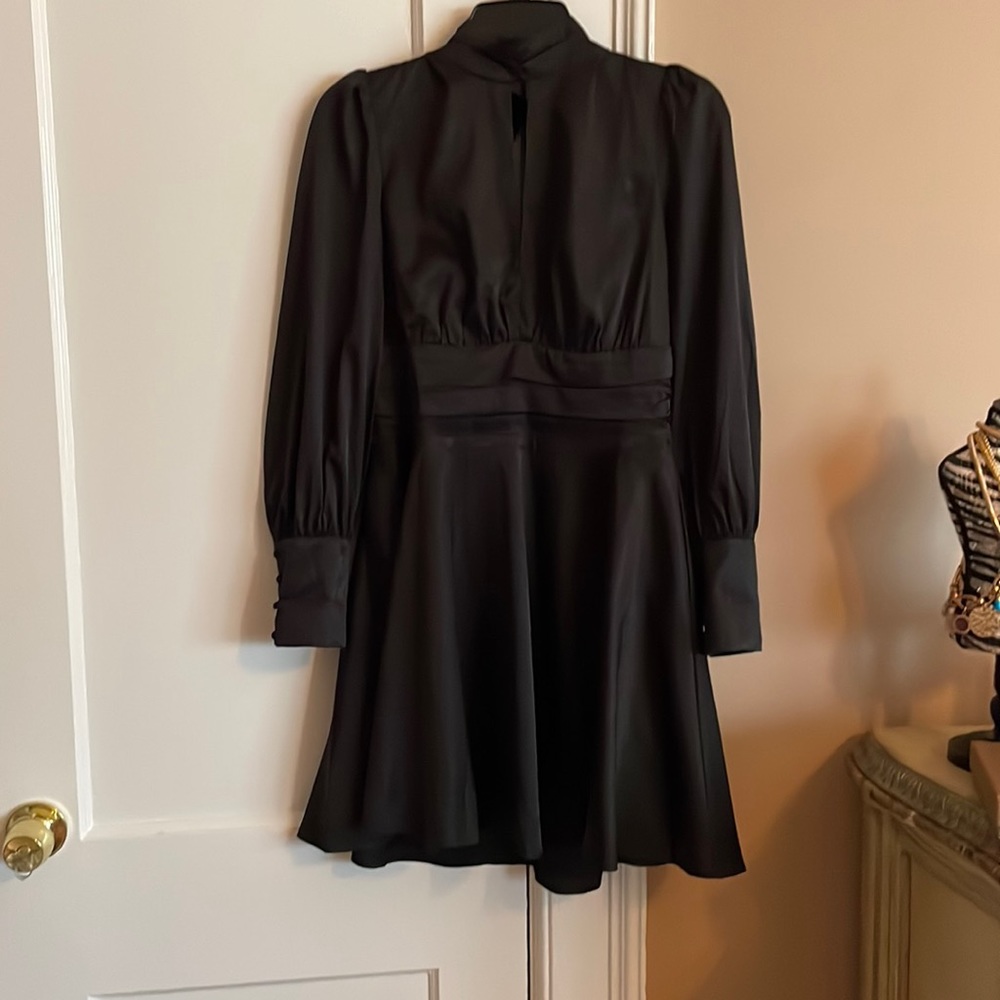 Black any occasion mini dress